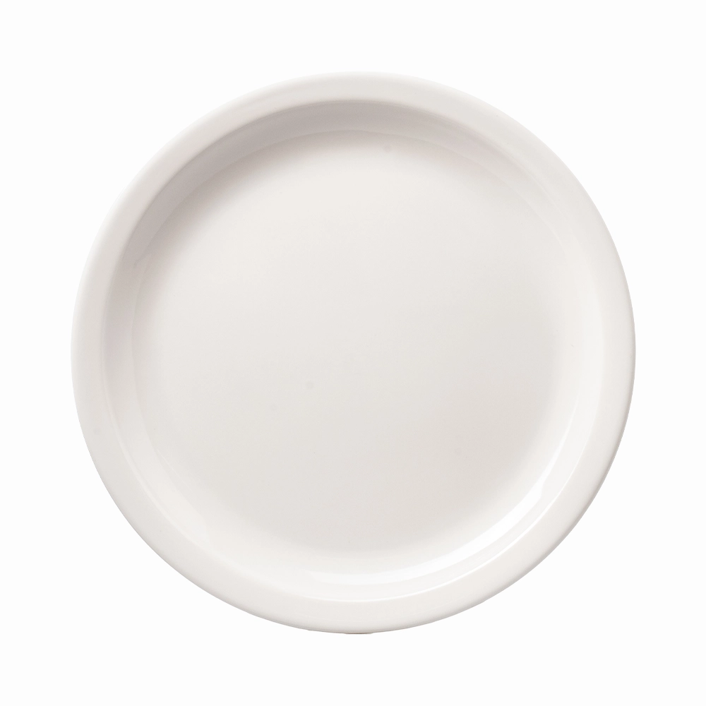 Plato Trinche Blanco 23cm Melamina Távola