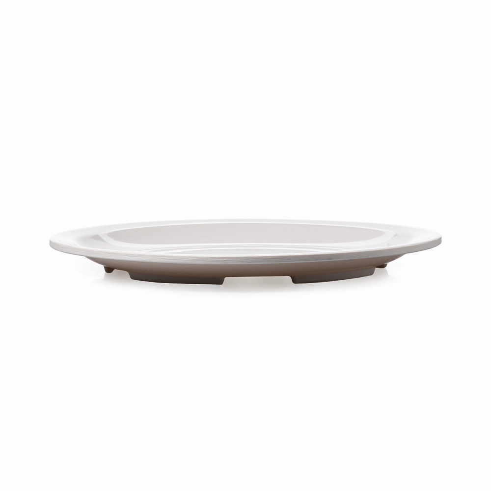 Plato Trinche Blanco 23cm Melamina Távola - Imagen 2