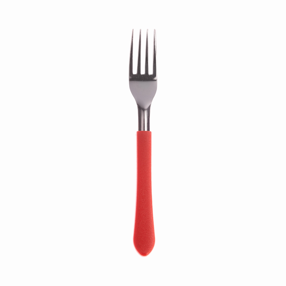 Tenedor de Mesa Leme Rojo Tramontina - Imagen 2