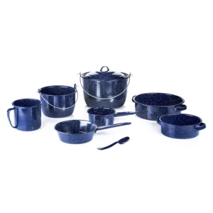 Batería De Cocina Esperanza 10 Piezas Azul Peltre de Cinsa