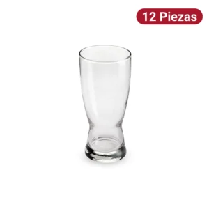 Vaso Cervecero Bravo 325ml Vidrio Libbey 12 Piezas