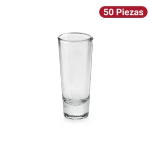 Vaso Tequilero 45ml Vidrio Santos 50 Piezas
