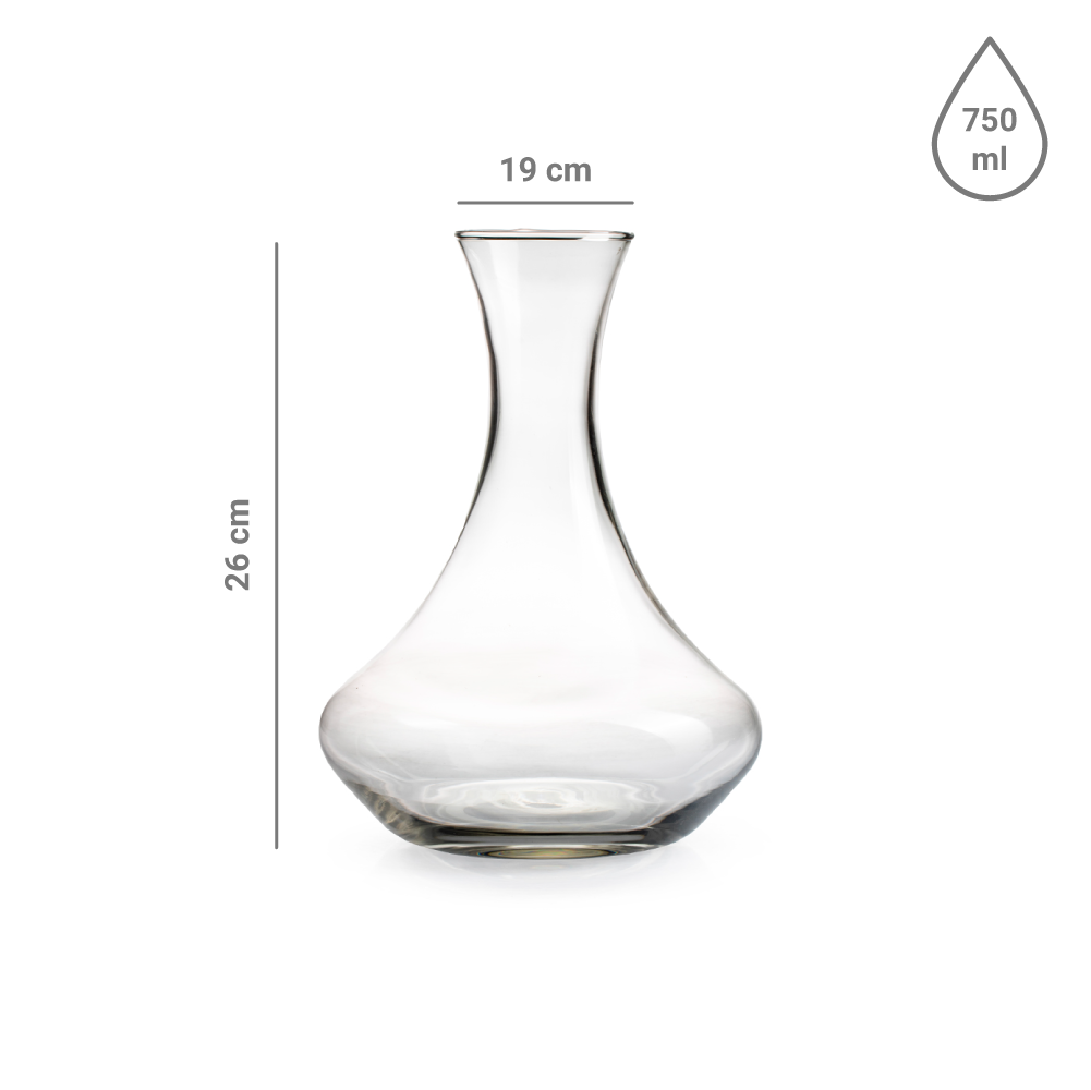 Decantador Selene 1.9L Vidrio Libbey 4 Piezas - Imagen 2