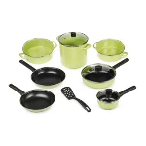 Batería 8 Piezas Pontevedra Verde Peltre Cinsa