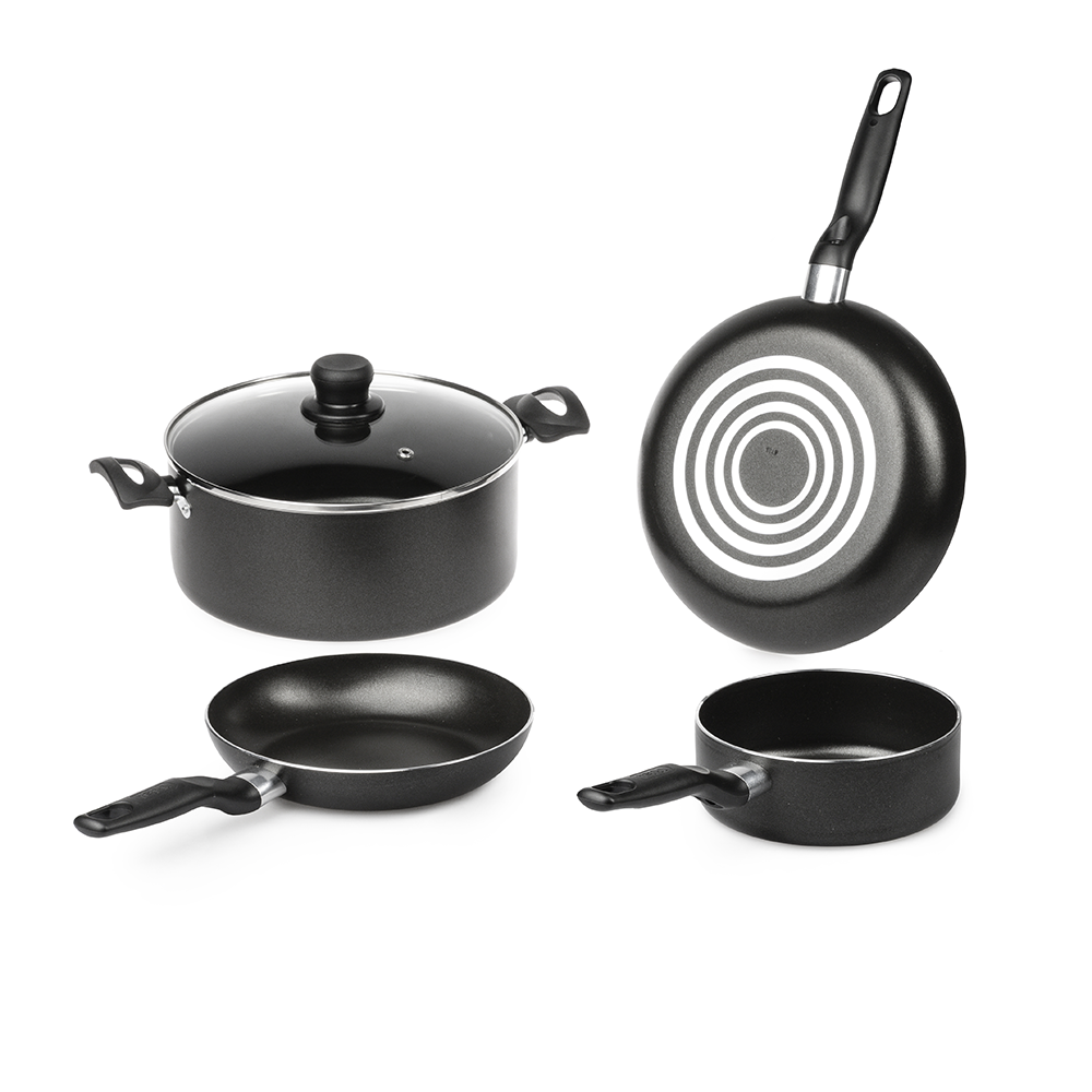 Batería de Cocina Inicia Vital 5Pzas Aluminio T-Fal