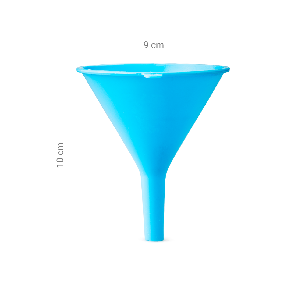 Embudo 9cm Colores Plastico - Imagen 2