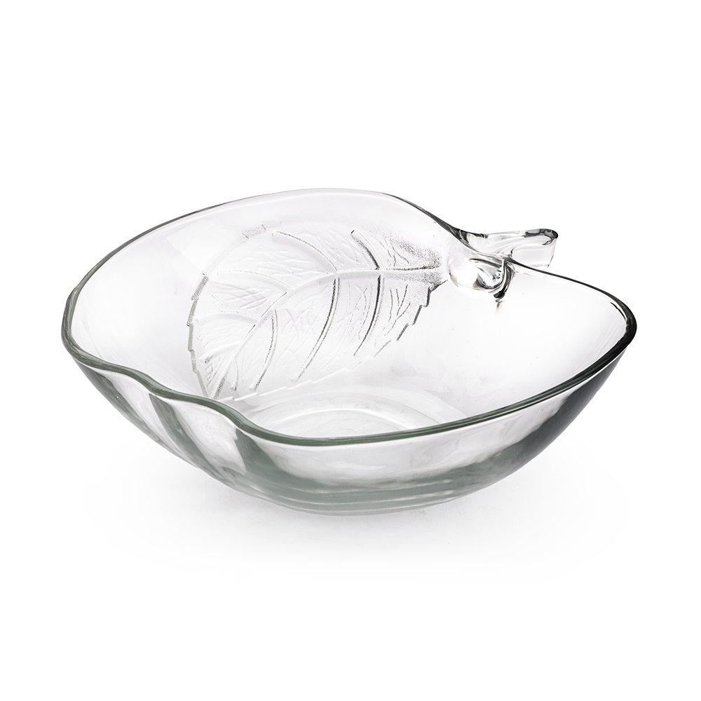 Ensaladera Manzana 1.5L Vidrio Crisa