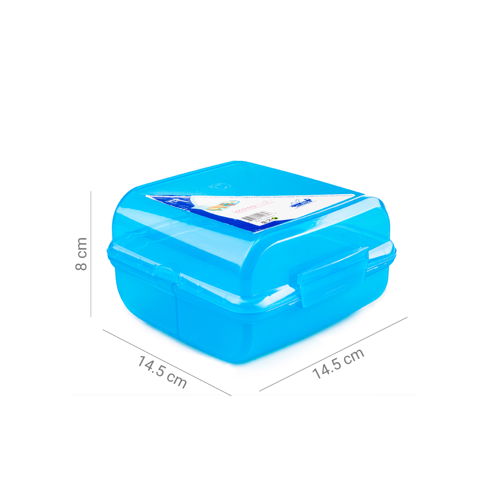 Lonchera Magic Colores Plastico Plasvic - Imagen 5
