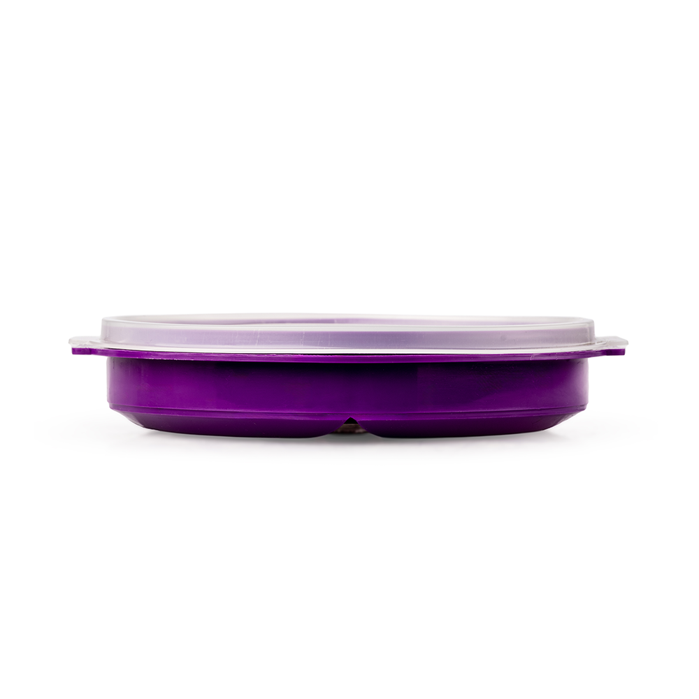 Plato con Divisiones y Tapa 900ml Plastico Colores Arplasa - Imagen 10
