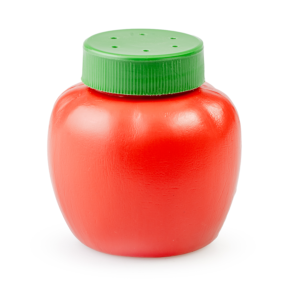 Salero Jitomate 100gr Rojo Plástico