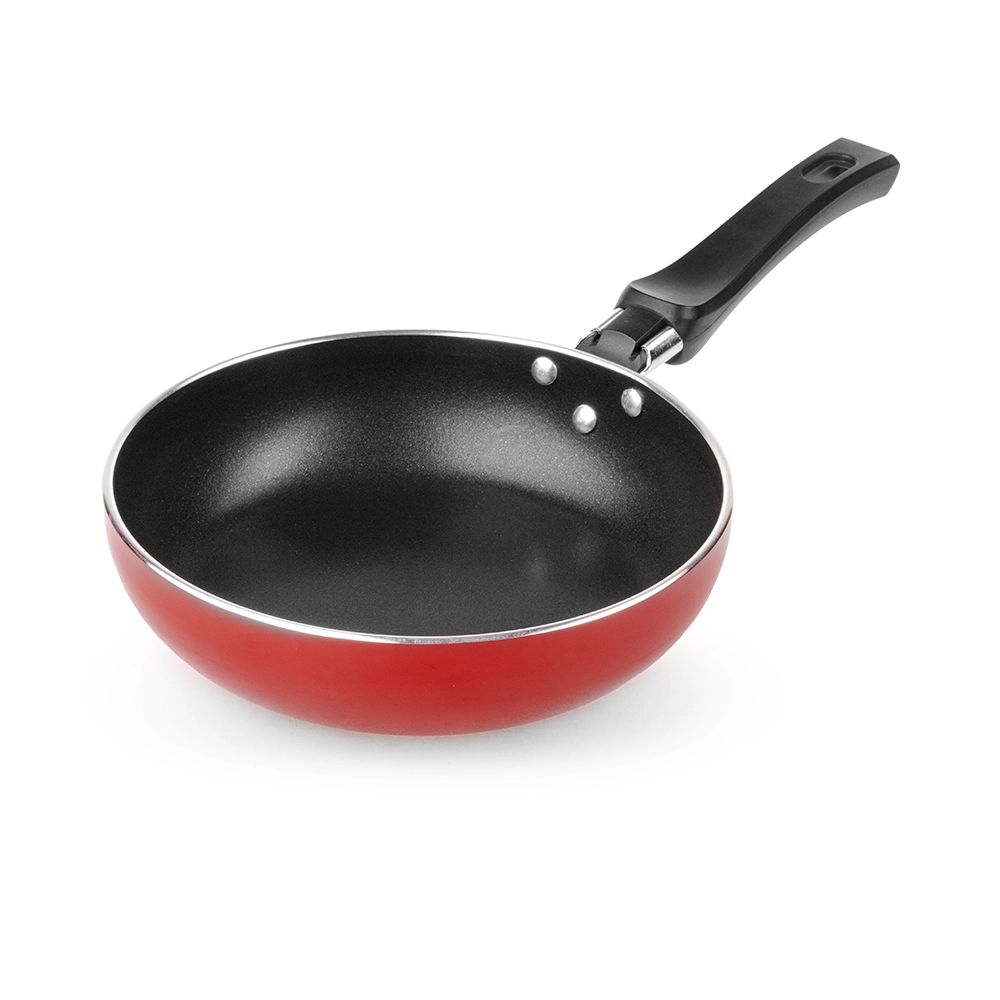 Sartén Profundo Rojo18cm Aluminio Lamex