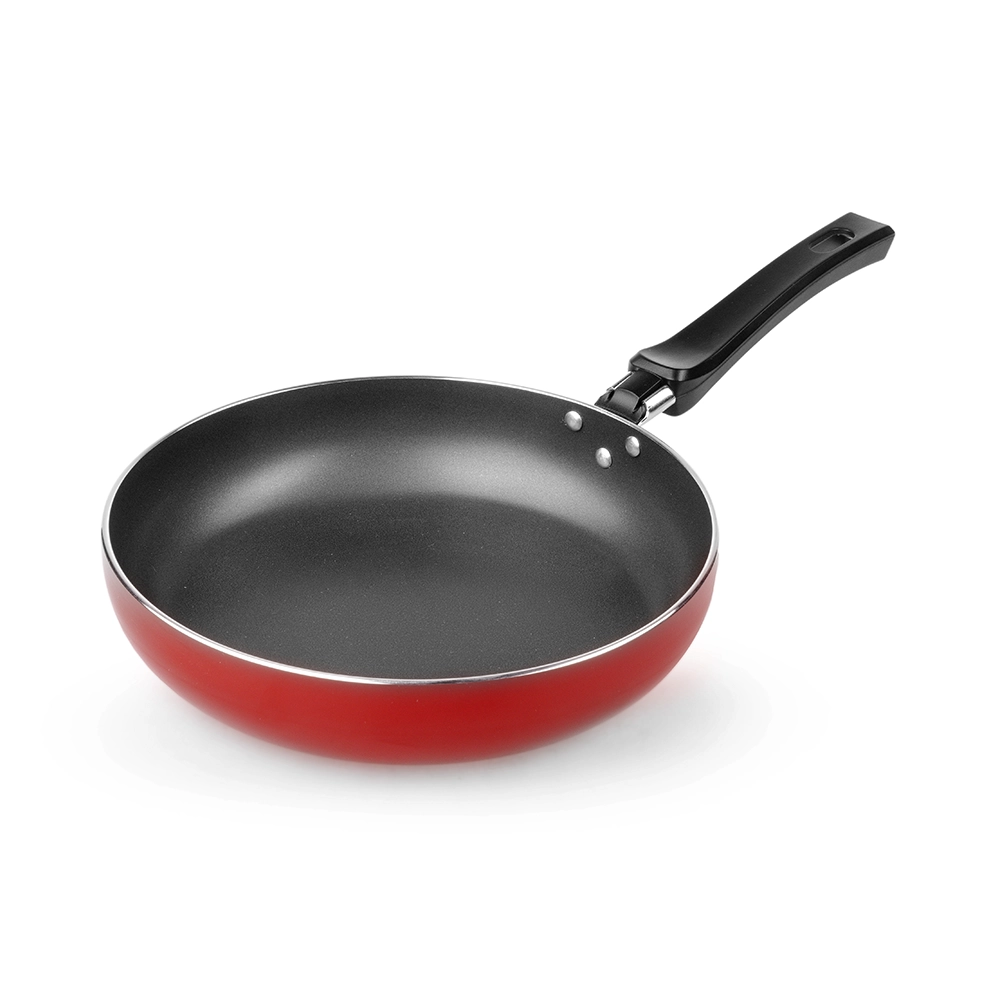 Sartén Profundo Rojo 24cm Aluminio Lamex