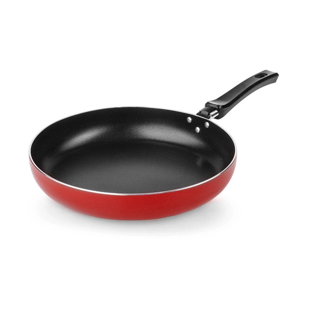 Sartén Profundo Rojo 28cm Aluminio Lamex