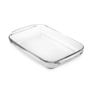 Refractario Rectangular 3.2L Vidrio Lunita