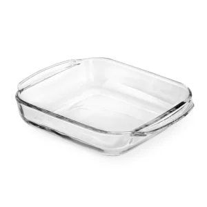 Refractario Cuadrado 1.7L Vidrio Lunita