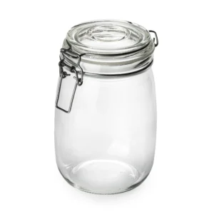 Frasco Hermetico 1L Vidrio Omibel