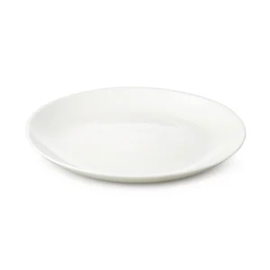 Plato Postre Opal 19cm Vidrio Blanco