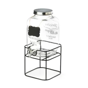 Dispensador Vitrolero Labrado Vitrolero 5L Vidrio Vittori
